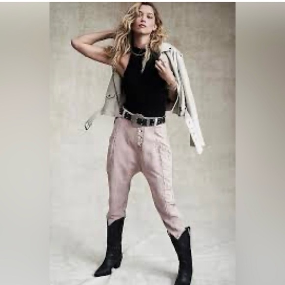 Free People Desert Daze Harem Pants. SO COOL AND SLOUCHY!!! - Picture 9 of 14